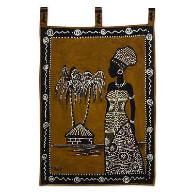 Alternate image for Artisan Made Cotton Wall Hanging Confidence