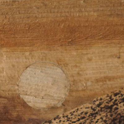 Alternate image for Handcrafted Banana Fiber Wall Art of Ghanaian Sunset Natural Sunset