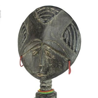 Alternate image for Artisan Crafted Wood Fertility Doll from Ghana Dipo Festival