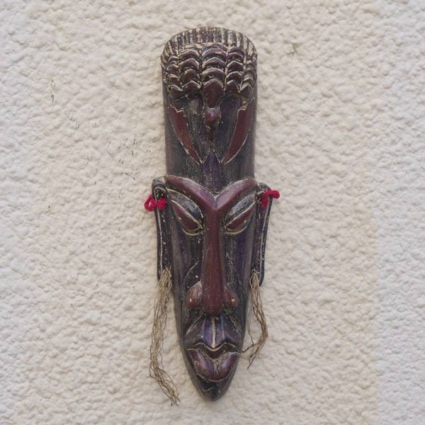 Alternate image for Handcrafted African Sese Wood Mask with Bird Motifs Bird Reincarnation