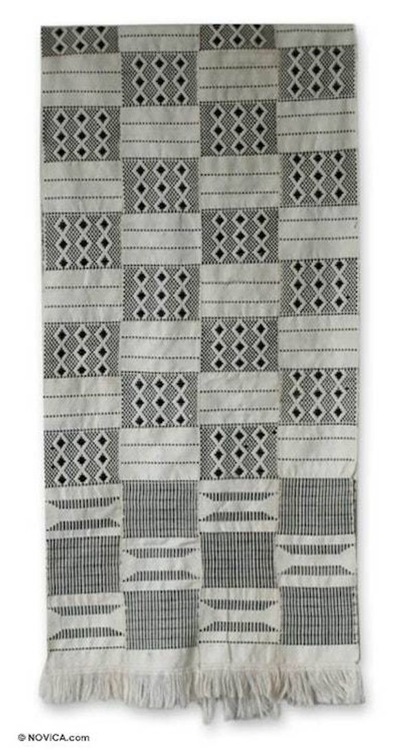 Alternate image for Cotton kente cloth scarf Victory