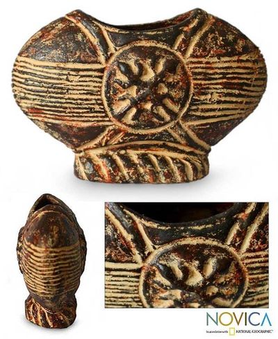 Primary image for Rustic Ceramic Vase Unity Fruit