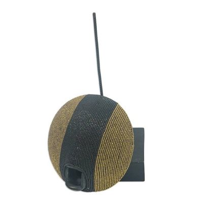 Alternate image for Sese Wood Mask with Wooden Base Abundance and Power