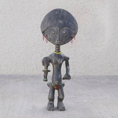 Alternate image for Wood fertility doll Brave Fuase Mothers