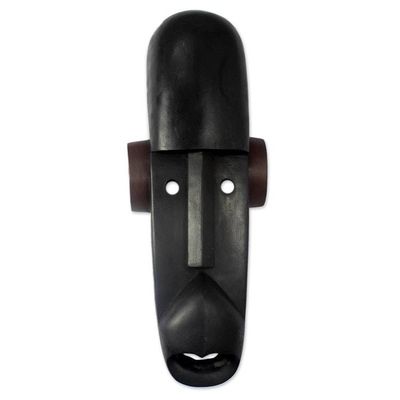Alternate image for Artisan Crafted African Wood Mask King Gorilla