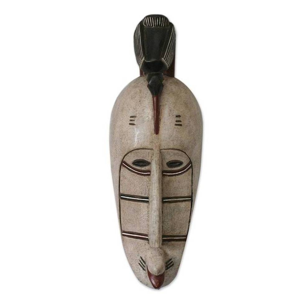 Malian wood mask 'Senufo Hunter'