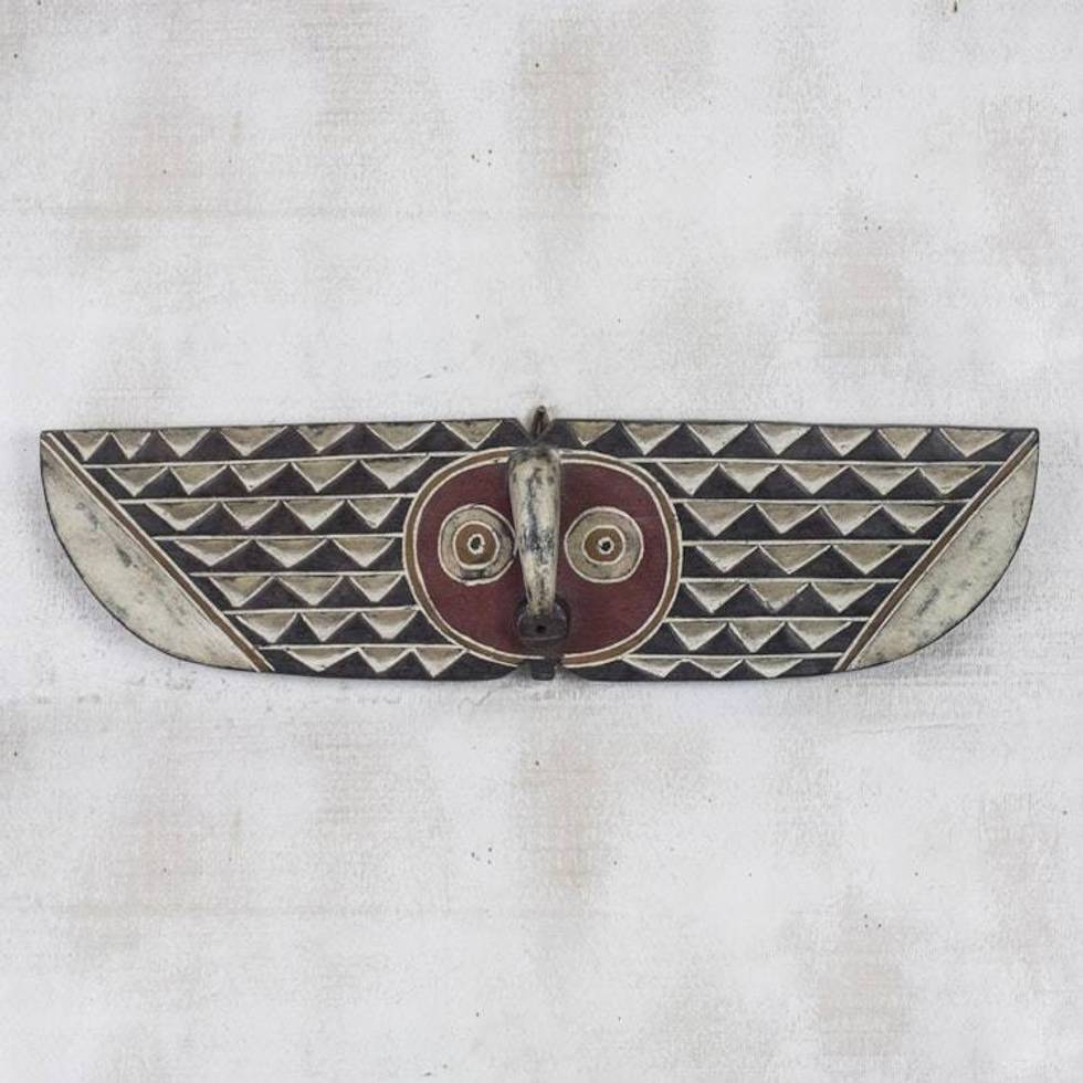 Bwa Tribe Wall Mask 'Butterfly Dancer'