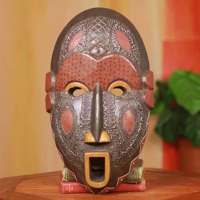 Alternate image for Fair Trade Ivory Coast Wood Mask Dan Comic