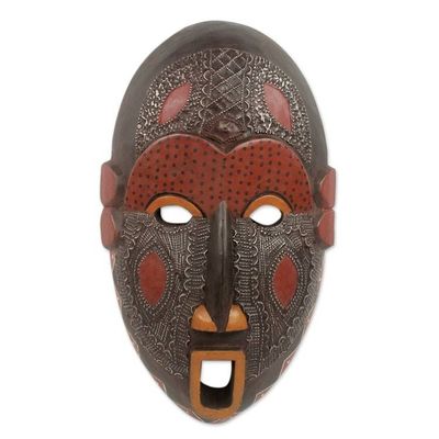 Alternate image for Fair Trade Ivory Coast Wood Mask Dan Comic