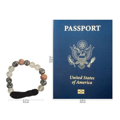 Alternate image for African Beaded Terracotta Unity Bracelet from Ghana Together in Fellowship