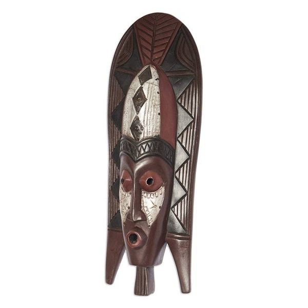 Alternate image for Akan wood mask Fisherman
