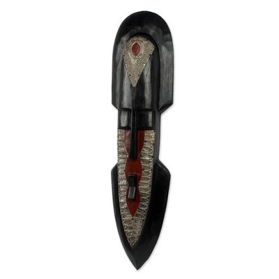Alternate image for Beninese Wood Mask Her Protection