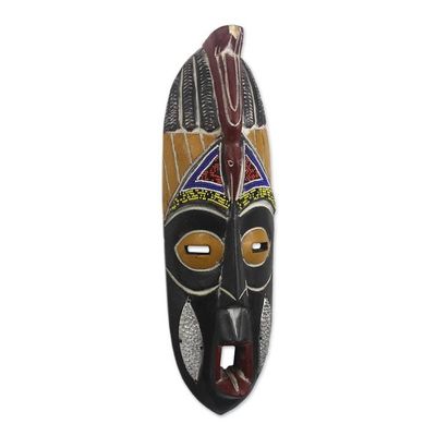 Alternate image for Nigerian wood mask Unfortunate