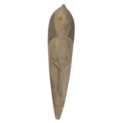 Alternate image for Akan wood mask Together for Peace