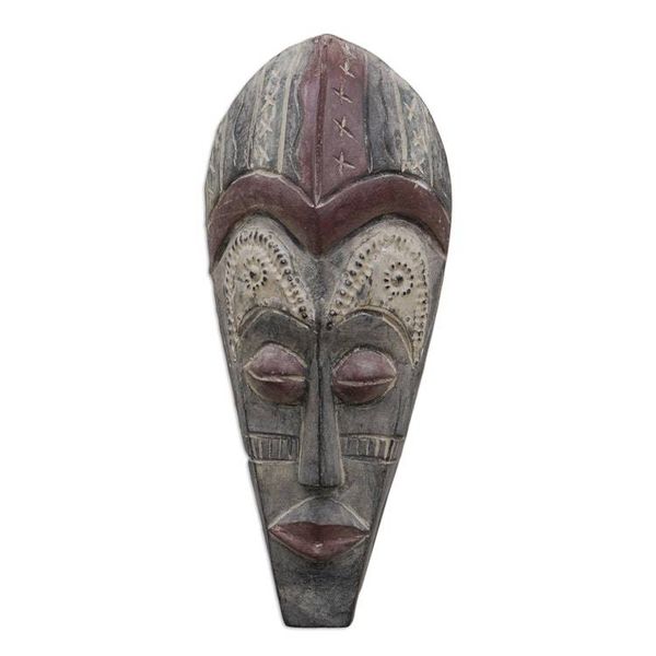 Alternate image for Akan Wood Mask Intercessor for Peace