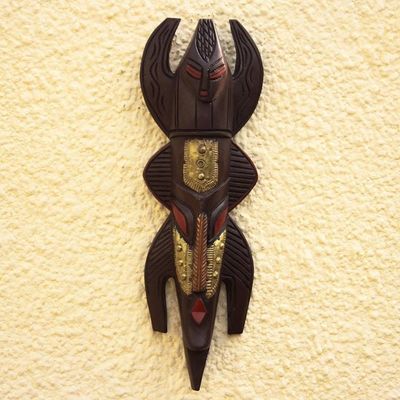 Alternate image for Akan wood mask The Power of our People