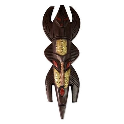 Alternate image for Akan wood mask The Power of our People