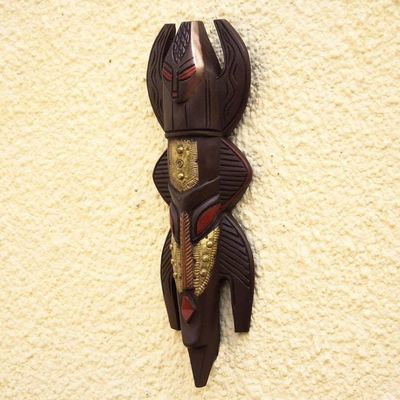 Alternate image for Akan wood mask The Power of our People