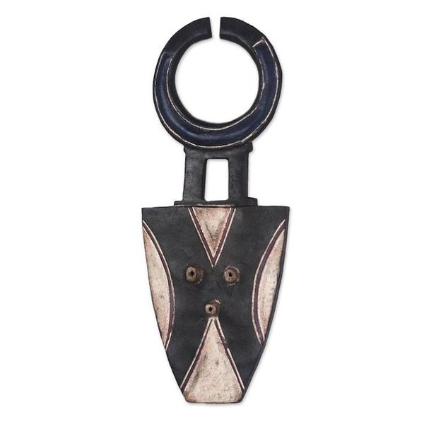 Alternate image for Handmade African Wood Mask Kulango Earth God