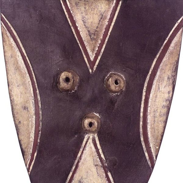Alternate image for Handmade African Wood Mask Kulango Earth God