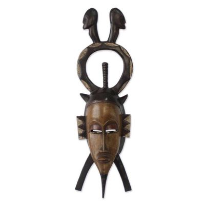 Alternate image for Ivory Coast Guro Tribe African Mask Guro Unity