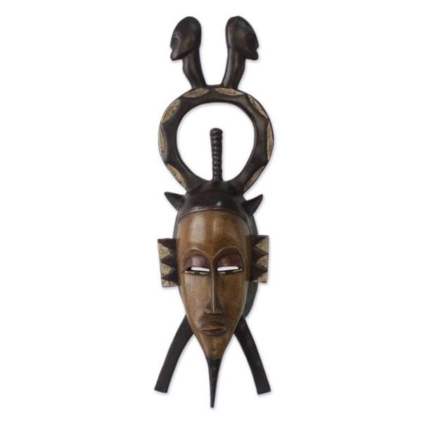 Alternate image for Ivory Coast Guro Tribe African Mask Guro Unity