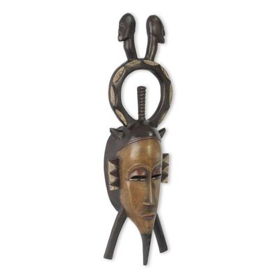 Alternate image for Ivory Coast Guro Tribe African Mask Guro Unity