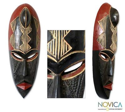 Alternate image for Ewe wood mask Proof of Love