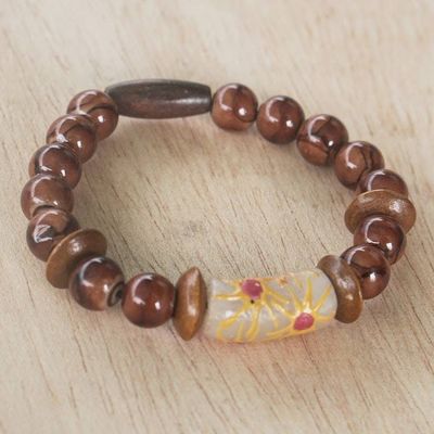 Alternate image for Hand Crafted Eco-Friendly Beaded Bracelet Your Friend
