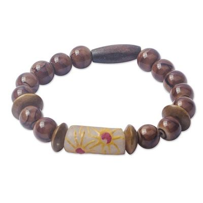 Alternate image for Hand Crafted Eco-Friendly Beaded Bracelet Your Friend