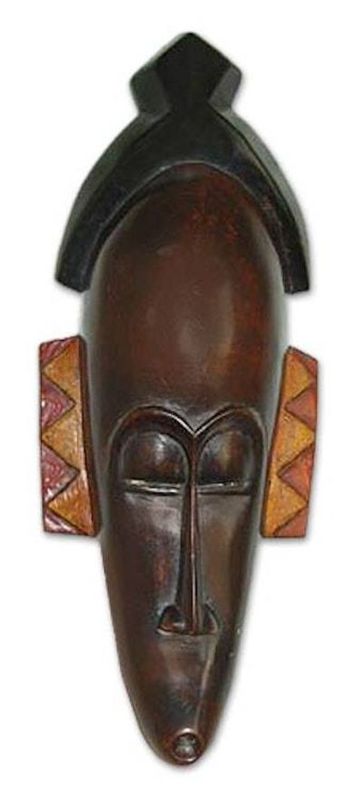 Alternate image for Ashanti wood mask Doing My Part