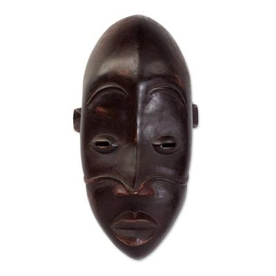 Alternate image for Dan wood mask Dan Adolescent
