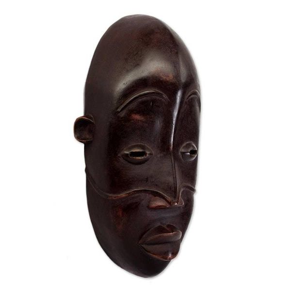 Alternate image for Dan wood mask Dan Adolescent