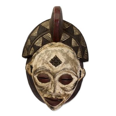 Alternate image for Gabonese Africa wood mask Spirit Guide