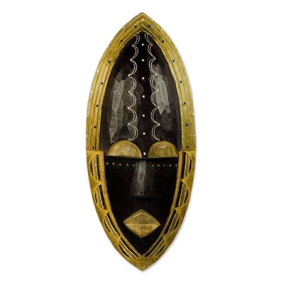 Alternate image for African Mask Hand Carved and Crafted in Ghana Cherish Me