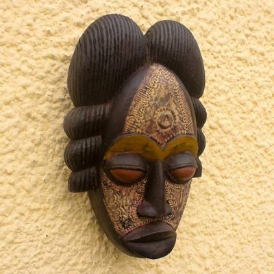 Alternate image for Akan wood mask Seer