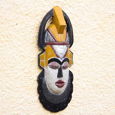 Alternate image for Hand Made Wood Mask Chiefs Staff