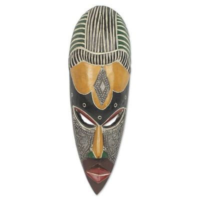 Primary image for Handcrafted African Mask Original Artisan Design Obla Nuu