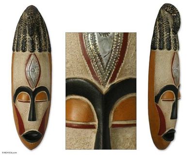 Primary image for Hand Made Wood Mask Queen Mother