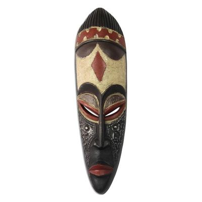 Alternate image for Ethiopian wood mask Hail to the Chief