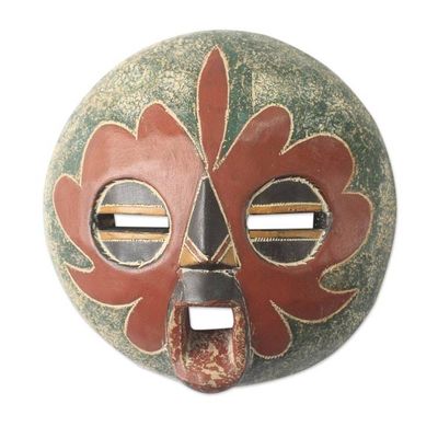 Alternate image for Original African Mask Crafted by Hand Amince