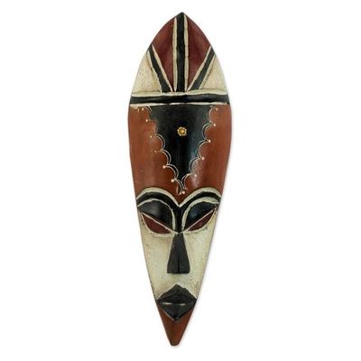Alternate image for African wood mask Serve Well