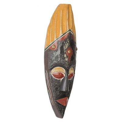 Alternate image for Faithful Father Authentic African Mask Faithful Father