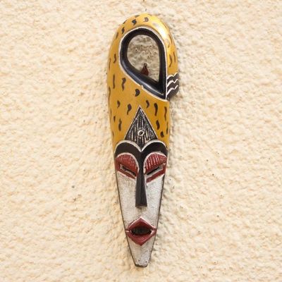 Alternate image for Unique Wood Mask Harvest Chief