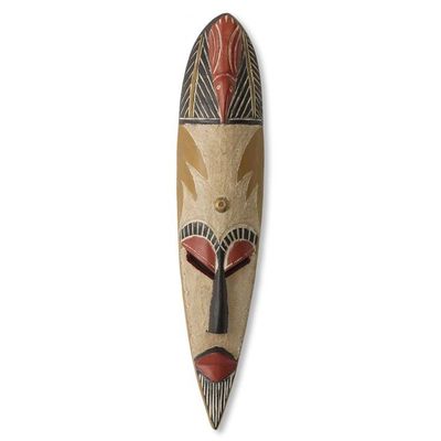 Alternate image for African Sankofa Mask from Ghana Sankofa Bird