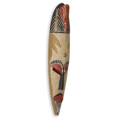 Alternate image for African Sankofa Mask from Ghana Sankofa Bird