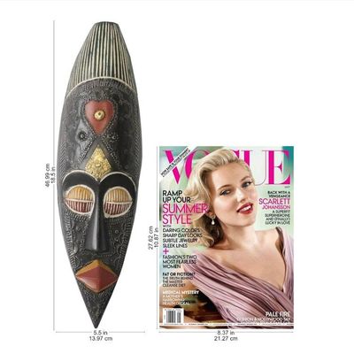 Alternate image for Artisan Crafted African Mask from Ghana Love