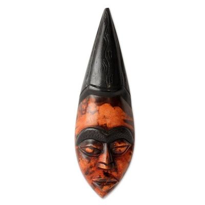 Alternate image for Akan wood mask Life of Love and Joy