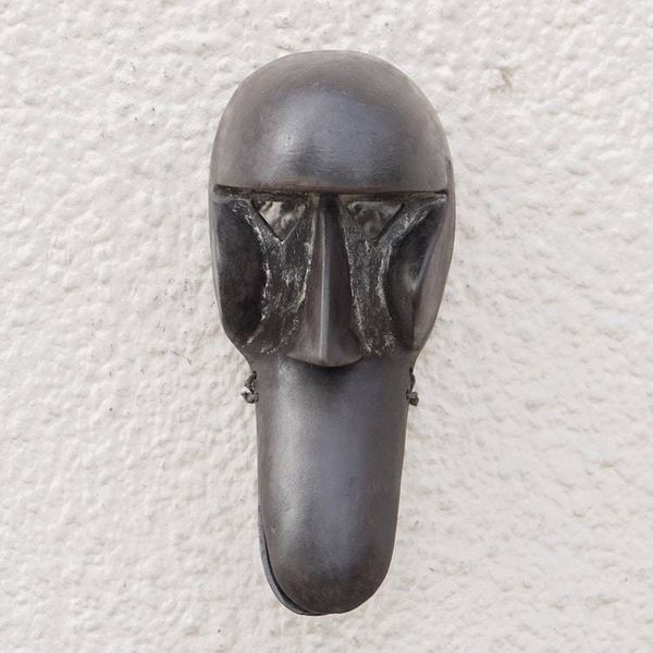 Alternate image for Burkina Faso Africa wood mask Perseverance