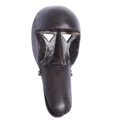 Alternate image for Burkina Faso Africa wood mask Perseverance